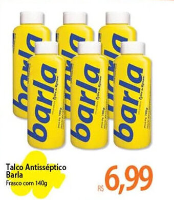 Talco Antisseptico Barla 140g