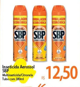 Atacadão Inseticida Aerossol SBP 380ml oferta