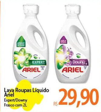 Atacadão Lava roupas Liquido Ariel 2L oferta