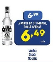 Arena Atacado Vodka Skadi 965ml oferta