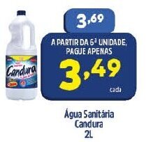 Agua Sanitaria Candura 2L