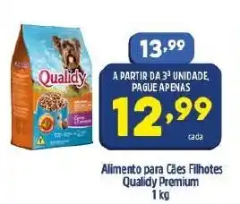 Alimento para Caes Filhotes Qualidy Premium 1kg