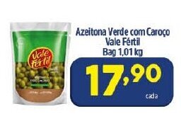 Azeitona Verde com Caroco Vale Fertil Bag 1.01kg