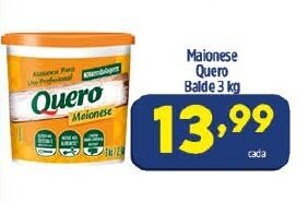 Arena Atacado Maionese Quero Balde 3kg oferta