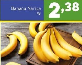 Arena Atacado Banana Nanica 1kg oferta