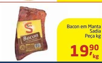 Tenda Atacado Bacon em manta sadia kg oferta