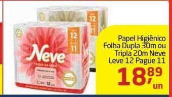 Tenda Atacado Papel higiênico neve oferta