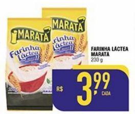 Mercantil Rodrigues Farinha lactea maratá 230g oferta