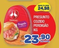 Costazul Supermercados Presunto cozido perdigão kg oferta