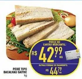Mercantil Rodrigues Peixe bacalhau saithe kg oferta