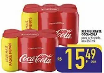 Mercantil Rodrigues Refrigerante coca-cola 350ml oferta