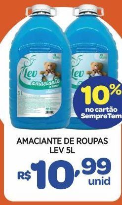 Carone Amaciante de roupas lev 5l oferta