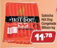 Costazul Supermercados Salsicha hot dog congelada wilson kg oferta