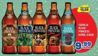 Costazul Supermercados Cerveja black princess 600ml (cada) oferta