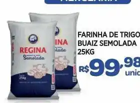 Carone Farinha de trigo buaiz semolada 25kg oferta