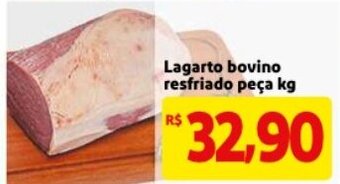 Mercado Extra Lagarto bovino resfriado peca 1kg oferta