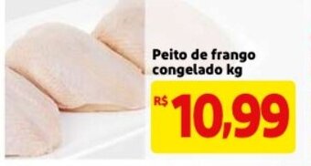 Mercado Extra Peito de Frango congelada 1kg oferta