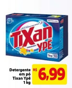 Mercado Extra Detergente em po Tixan Ype 1kg oferta
