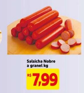 Mercado Extra Salsicha Nobre a granel 1kg oferta