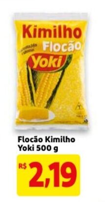 Mercado Extra Flocao Kimilho Yoki 500g oferta