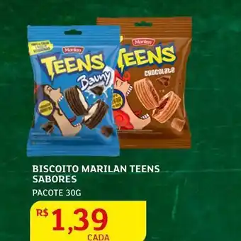 Assaí Atacadista Biscoito marilan teens oferta