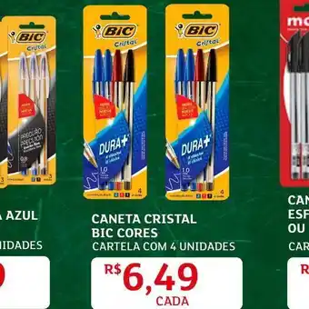 Assaí Atacadista Caneta cristal oferta