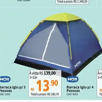Deltasul Barraca iglu a para 3 pessoas oferta