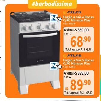 Deltasul Fogão a gás oferta