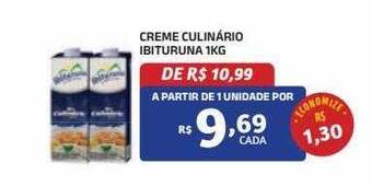 Bahamas Mix Creme culinário ibituruna oferta