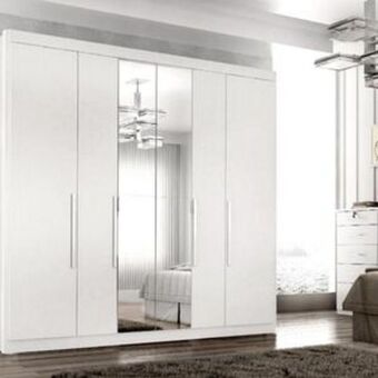 Leroy Merlin Guarda roupa casal valencia 6 portas 6 gav c/ esp oferta