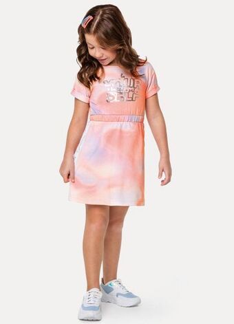 Carinhoso - vestido estampado be your beautiful girl self