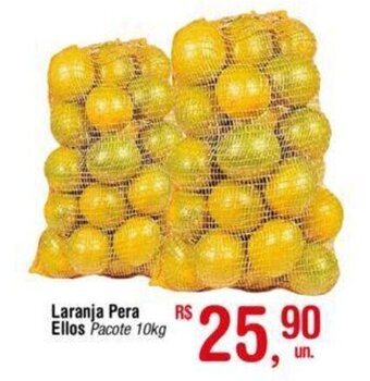 Fort Atacadista Laranja Pera Ellos 10kg oferta