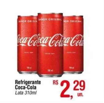 Fort Atacadista Refrigerante Coca Cola 310ml oferta