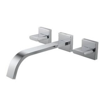Leroy Merlin Torneira misturador para parede de banheiro bica reta cromada polo deca oferta