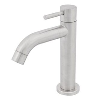 Leroy Merlin Torneira para pia de banheiro bica média inox steel stoc oferta