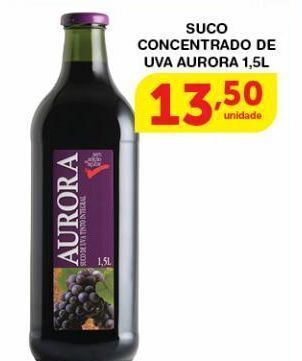 Roldão Suco concentrado de uva aurora 1,5l oferta