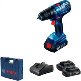 Lojas TaQi Furadeira parafusadeira bosch gsr 180-li, com acessórios, 18 volts oferta