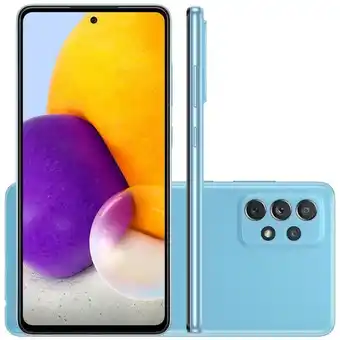 Gazin Smartphone samsung galaxy a72 6.7" octa core 128gb 6gb câmera quádrupla oferta