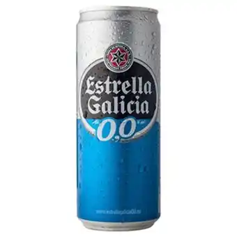 Supermercados Andreazza Cerveja estrella galicia zero álcool lata 330ml oferta