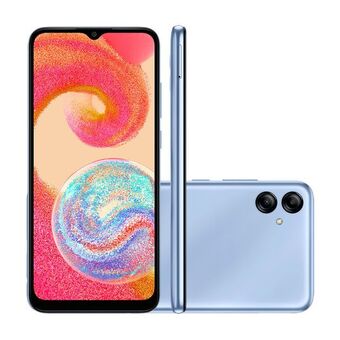 Fujioka Smartphone samsung galaxy a04e, 64gb, 3gb ram processador octa-core câmera dupla traseira de 13mp + 2mp, selfie 5mp modo retr oferta