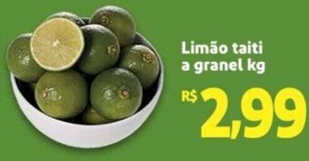 Limão taiti a granel 1kg