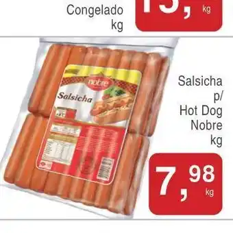 Mineirão Atacarejo Salsicha para hot dog oferta