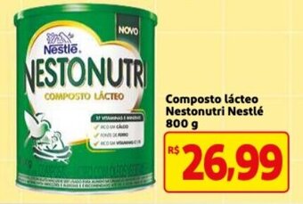 Mercado Extra Composto Lacteo Nestonutri Nestle 800g oferta
