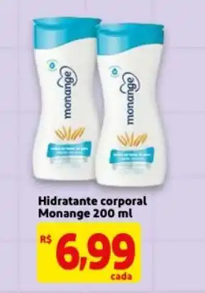 Mercado Extra Hidratante Corporal Morange 200ml oferta
