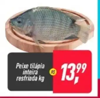 Frangolândia Peixe Tilapia Inteiro resfriada 1kg oferta