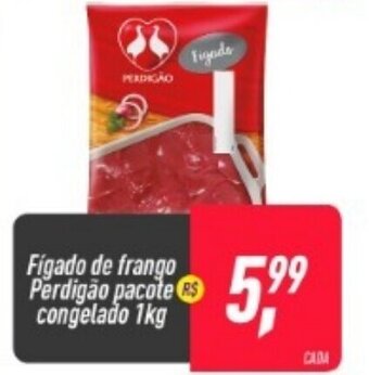 Frangolândia Figado de Frango perdigao pacote congelado 1kg oferta
