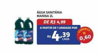 Bahamas Mix Água sanitária marina oferta