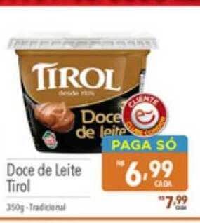 Supermercados Condor Doce de leite tirol oferta
