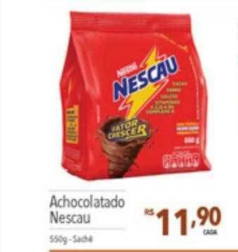Achocolatado nescau