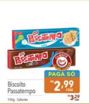 Supermercados Condor Biscoito passatempo oferta